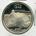 2004-S Iowa State Washington Quarter Silver Proof Coin 25c - JN124