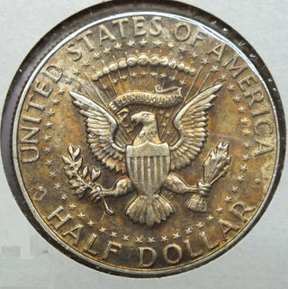 1968-D Kennedy Silver Half Dollar - Toning Toned - Denver Mint - C619