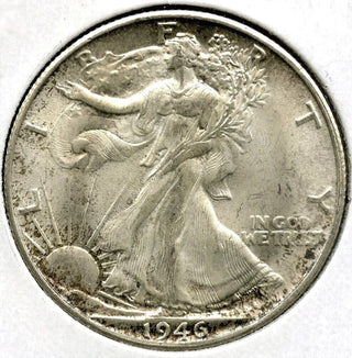 1946-S Walking Liberty Silver Half Dollar - San Francisco Mint - E297