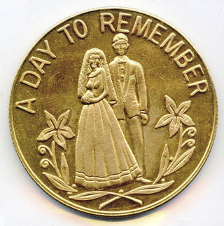 A Day To Remember Wedding Coin/Token - Wedding Gift- DM379