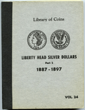 Library of Coins Liberty Head Silver Dollars Part 2 1887-1897 Vol24 DM371