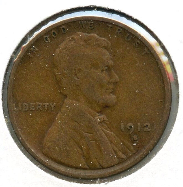 1912-S Lincoln Wheat Cent Penny - San Francisco Mint - CA261