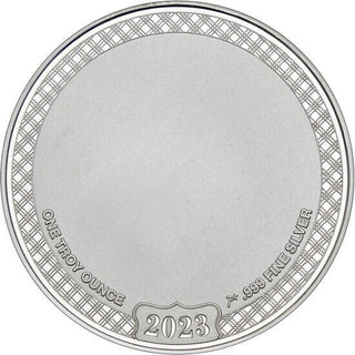 2023 Baptism Christening Christianity 999 Silver 1 oz Religious Medal Round Gift