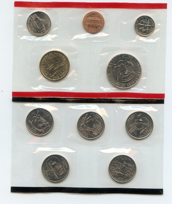 2002 United States Uncirculated US Mint Coin Set - OGP Philadelphia & Denver