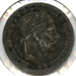 1866-A Austria Coin 1 Vereinsthaler - Franz Joseph I - B233