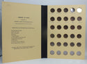 Vintage Used Library of Coins General Album Dime Size coins Vol. 12 4 Page LH443