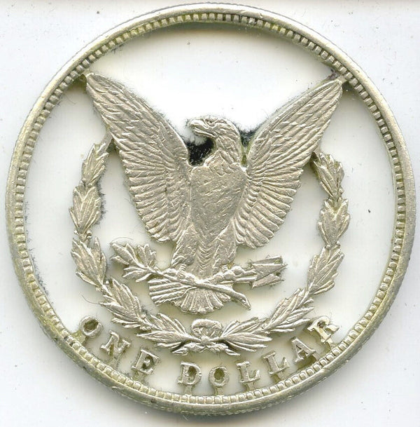 Morgan Silver Dollar Cutout Coin -DN057