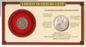 1877-S Seated Liberty Silver Half Dollar - San Francisco Mint -DM221