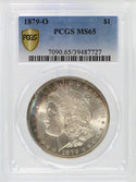 1879-O Morgan Silver Dollar PCGS MS65 Certified - Toned Toning New Orleans JJ423