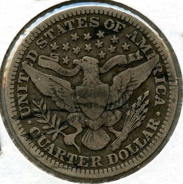 1907 Barber Silver Quarter - Philadelphia Mint - BP790
