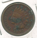 1893 P Indian Head Cent 1C Philadelphia Mint  - ER186