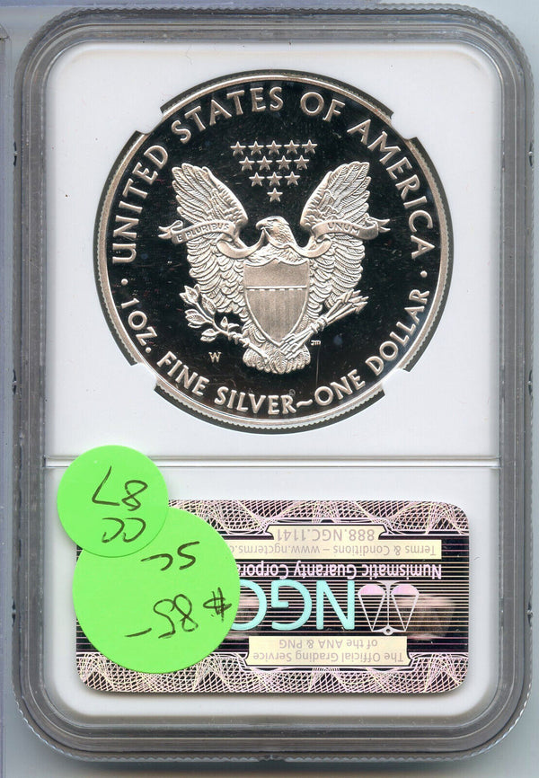2011-W American Eagle 1 oz Silver Dollar NGC PF69 Ultra Cameo Early Release CC87