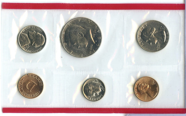 1984 Uncirculated US OGP Mint 12- Coin Set United States Philadelphia and Denver