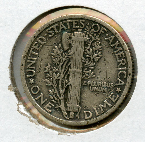 1925 Mercury Silver Dime - Philadelphia Mint - JL885