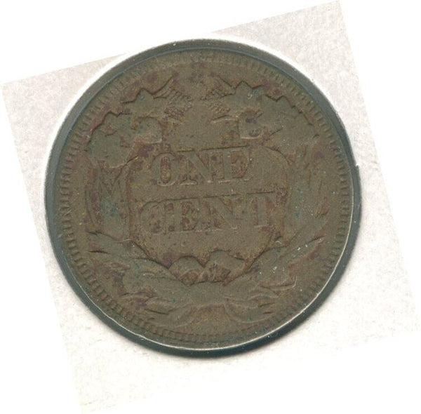 1857 P Flying Eagle Cent 1C Philadelphia Mint Copper Nickle - ER179