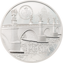 2022 Metropolis Roma Rome 3 Oz Silver Tiffany Art $20 Palau Coin - JN687