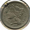 1867 3-Cent Nickel - Three Cents - A541