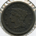 1847 Braided Hair Large Cent Penny - G875