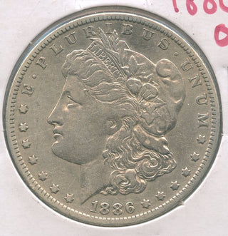 1886-O Morgan Silver Dollar $1 New Orleans Mint  - ER991