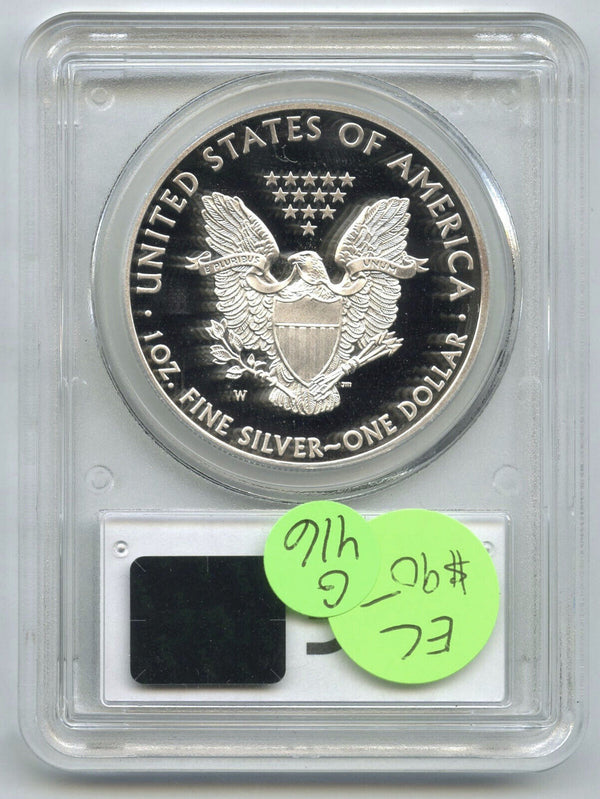 2012-W American Eagle Proof Silver Dollar PCGS PR69 DCAM West Point Mint - G416