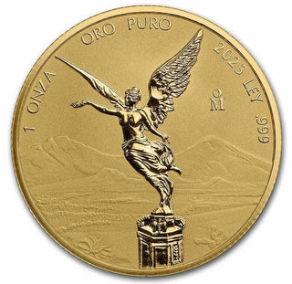 2023 Mexico Libertad 1 Oz 999 Gold Reverse Proof Coin Moneda Oro Mexican - JP677
