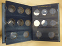 Whitman Used Coin Album Peace Dollars $1 1921-1935 3 pages 9430 All Slides LH123