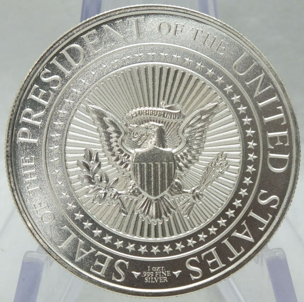Donald Trump 999 Silver 1 oz Art Medal Round USA President MAGA America LG697