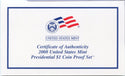 2008 United States Presidential-Coin Proof Set - US Mint OGP