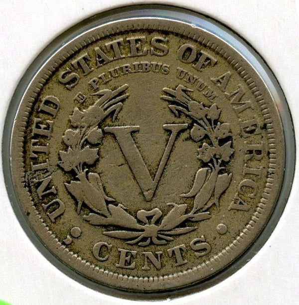 1912-D Liberty V Nickel - Five Cents - Denver Mint - BQ900
