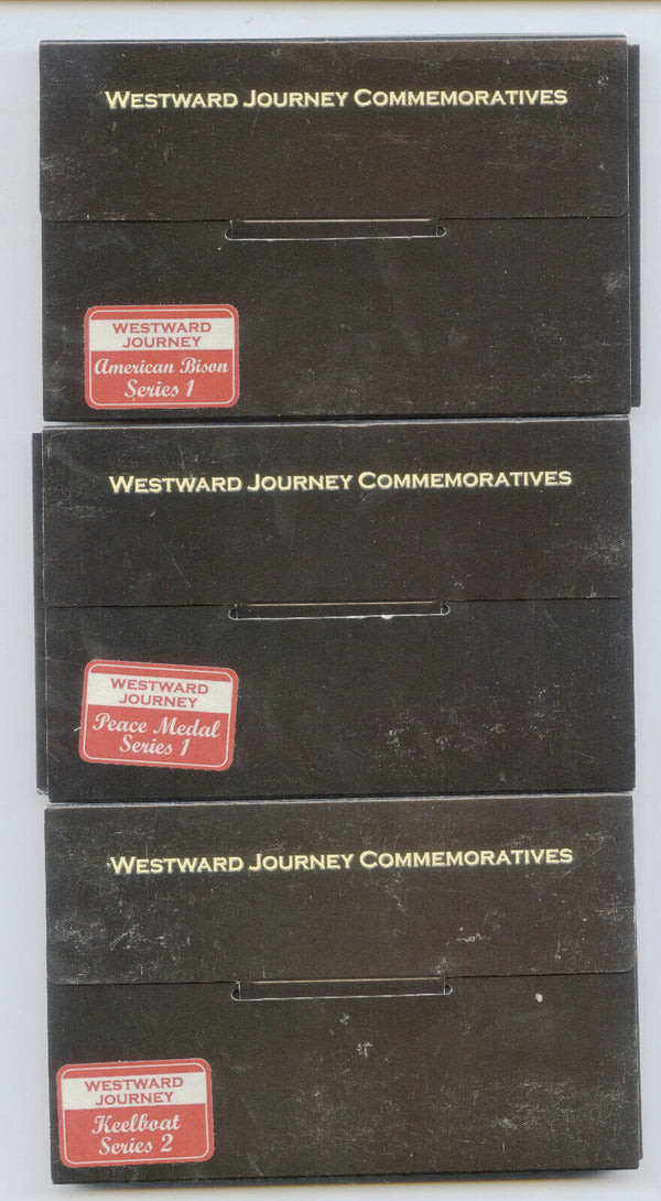 2000 - 2004 Jefferson Nickel  5 cents Westward Journey 9 Set 18 Coins DN217