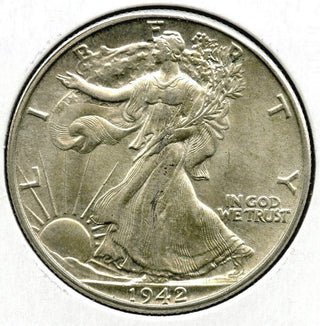 1942 Walking Liberty Silver Half Dollar - Philadelphia Mint - C992