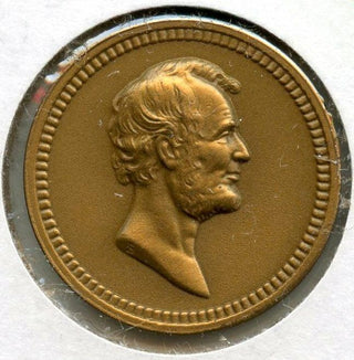 Washington Lincoln US Mint Presidential Art Medal Commemorative Round - BQ256