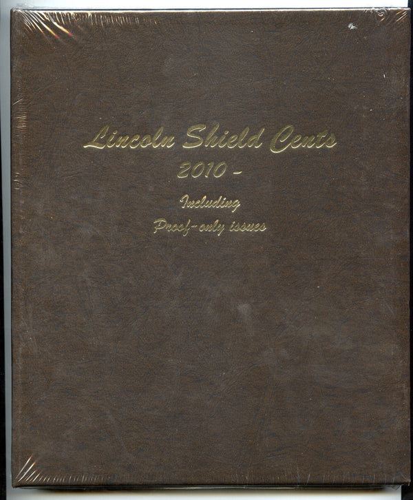 Dansco Album 8104 Lincoln Shield Cents 2010- Including Proof-Only Issues DM639