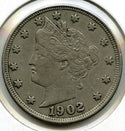 1902 Liberty V Nickel - Five Cents - E659