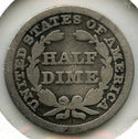 1854 Seated Liberty Half Dime - Philadelphia Mint - A535