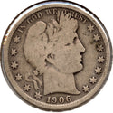 1906-O Barber Silver Half Dollar - New Orleans Mint - MC89