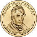 2009-P William Henry Harrison Presidential US Golden Dollar $1 Coin Philadelphia