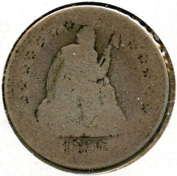 1856-O Seated Liberty Silver Quarter - New Orleans Mint - CC671