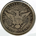 1915-S Barber Silver Half Dollar - San Francisco Mint - BQ875