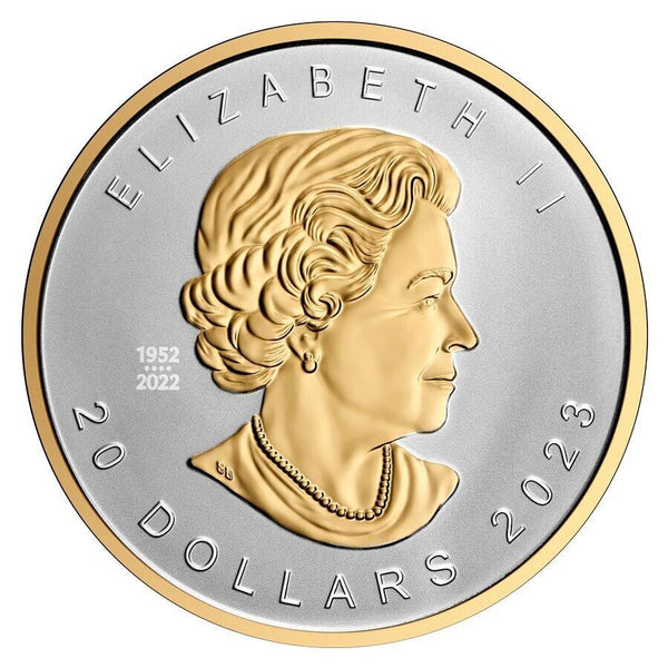 2023 Canada Maple Leaf 1 Oz Silver Ultra High Relief $20 Coin OGP Box COA JP395