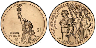 2020-P Septima Clark SC Innovation Golden Dollar Coin Philadelphia Mint AIP09