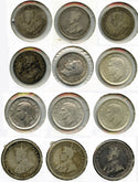Lot of (23) Australia Silver Coins 1914 - 1943 Threepence Sixpence - A750