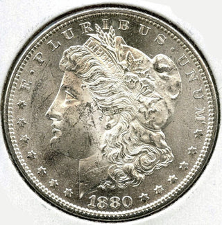 1880-S Morgan Silver Dollar - Uncirculated - San Francisco Mint - E436