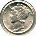 1941-S Mercury Silver Dime - Gem Uncirculated - San Francisco Mint - CC500