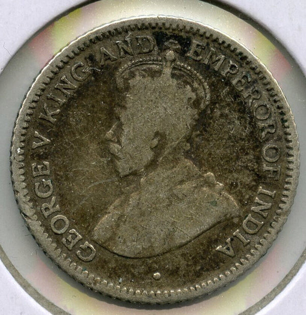 1931 British Guiana Coin Four Pence - King George V Guyana - G447