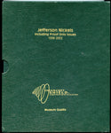 Jefferson Nickels 1938-2002 Intercept Shield Used Coin Album A-0040 -DM208