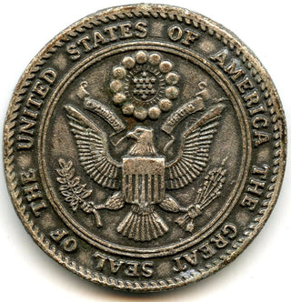 1776 - 1976 Bicentennial Spirit of 76 America USA Enameled Art Medal Round CC934