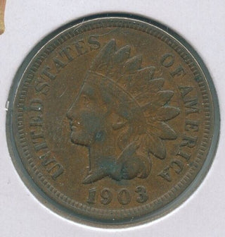 1903-P Indian Head Cent Penny 1c Philadelphia Mint - KR113