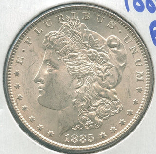 1885-P  Morgan Silver Dollar $1 Philadelphia Mint - ER358