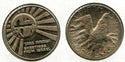 Greetings from Israel 1977 & 1978 Token Medal Round Set Pair - BL412